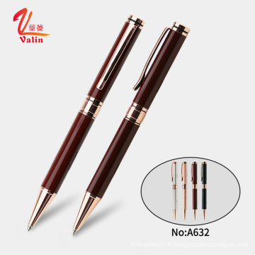 Cadeau de luxe de haute qualité stylo à bille à bille avec logo personnalisé